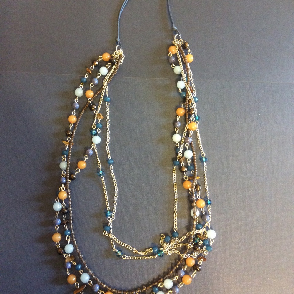 NEW Shades Of Blue Necklace